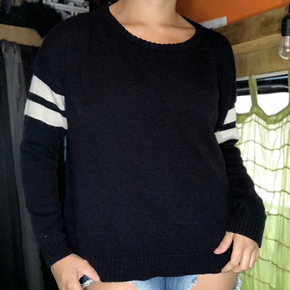 Navy Blue Sweater BRANDY MELVILLE